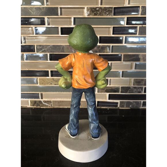 Please Don't Smoke I May Croak Frog‎ Figurine Frog Froggy Statue Figure - Picture 3 of 4